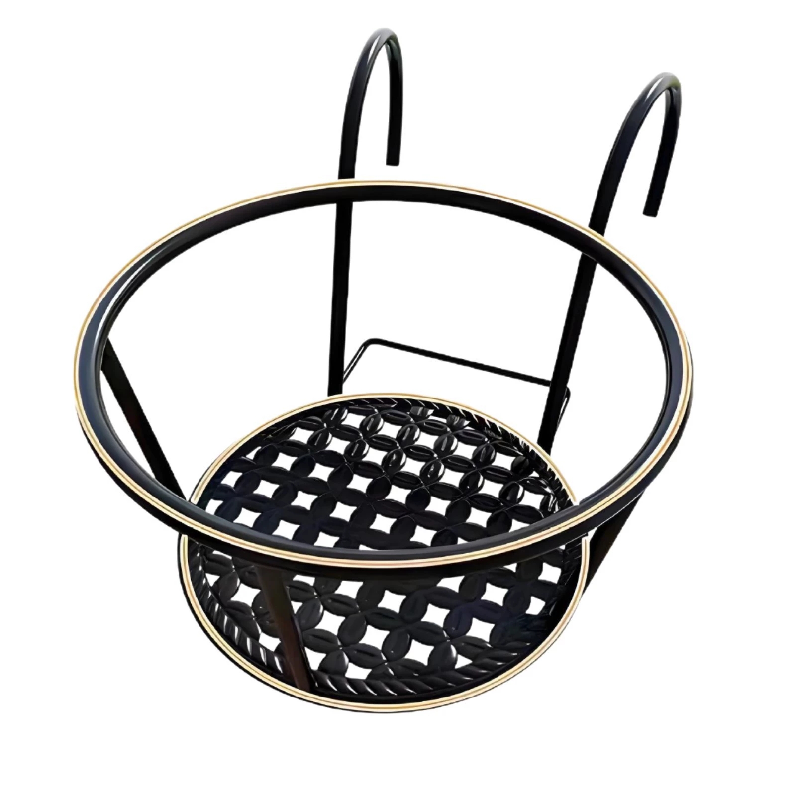 Wrought Iron Balcony Hanging F - Spider Plant Hanging 评论和价格