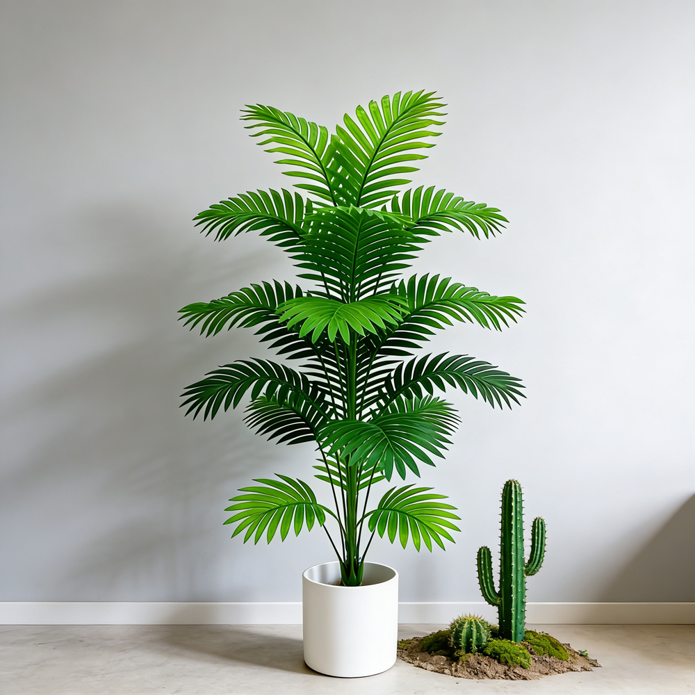 60-80cm Tall Artificial Palm T - Monstera Adansonii 评论和价格